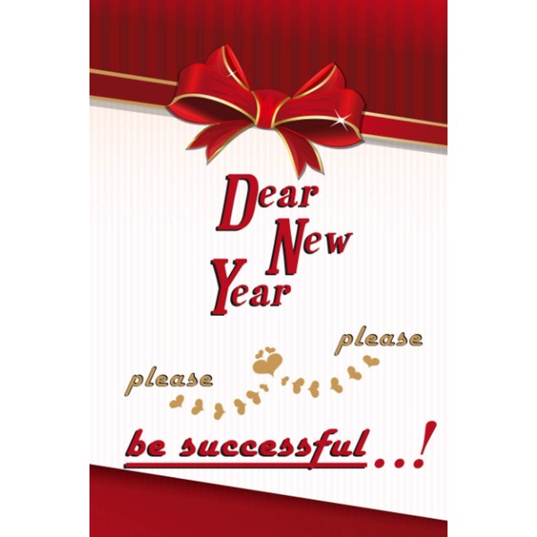 Dear New Year please please be successful !: Notebook to