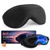 3D Blackout Sleep Mask for Women & Men - Weighted
