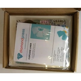 Diamond Press HSN Diamond Press 3D Cupcake Stamp and Die Kit