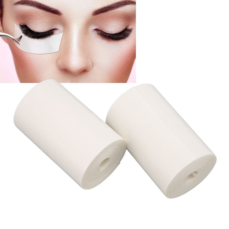 2 Rolls Eyelash Extensions Tape Adhesive Lash Extension Tape Under