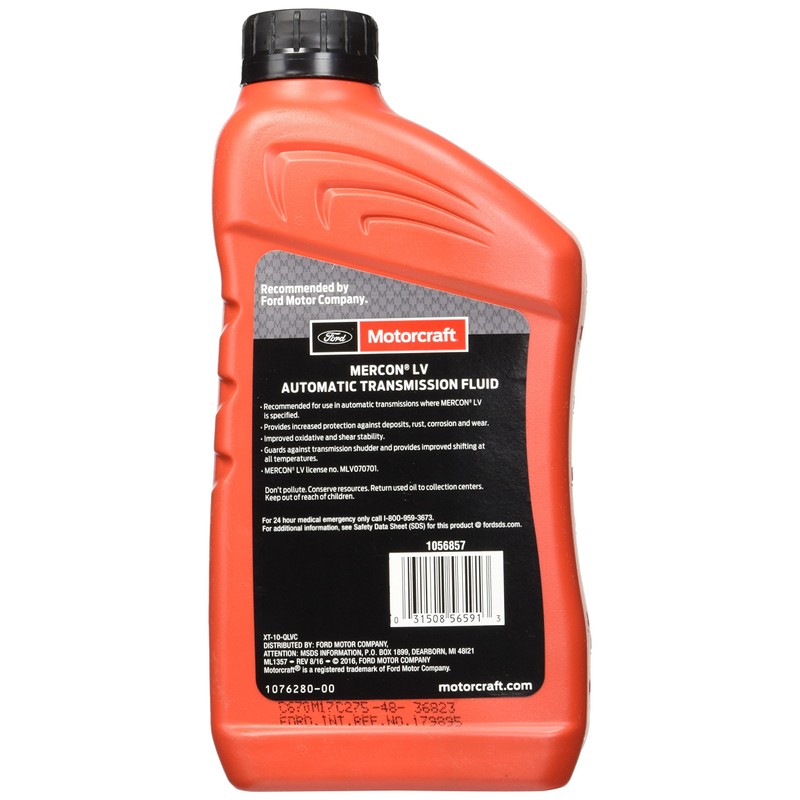 Motorcraft Transmission Fluid - XT10QLVC12PK