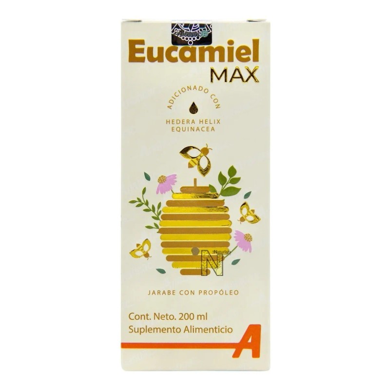 Jarabe Eucamiel Max En Botella De 200 ml Anahuac