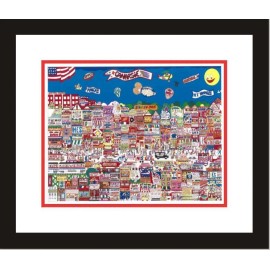 CANARSIE, BROOKLYN   by AL SCHREIBER  HAND SIGNED & NUMBERED-FRAME