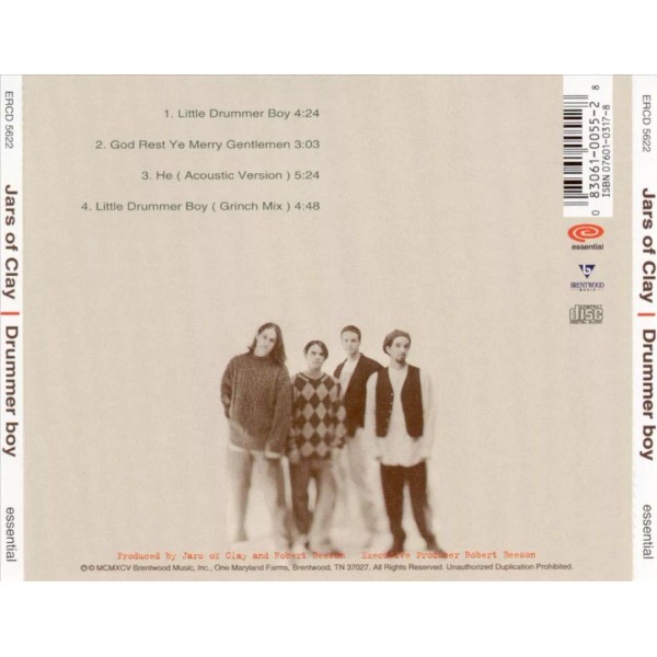 JARSOF CLAY - DRUMMER BOY NEW CD