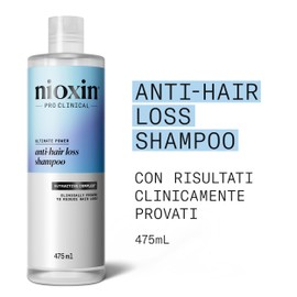 Nioxin Champú Anticaida - Champú para la Caída del Cabello - Tratamiento Anticaída para Mujeres y Hombres - Con Cafeína y Niacinamida (475ml)