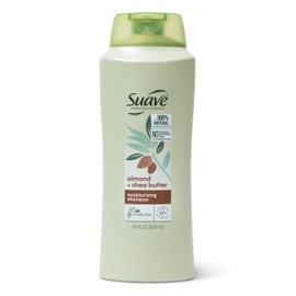 Suave Professionals Moisturizing Shampoo for Dry Hair Almond and Shea Butter Paraben-free and Dye-free 28 oz
