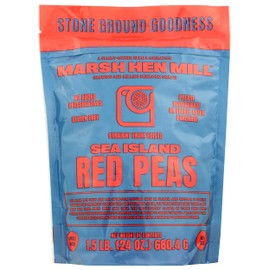Marsh Hen Mill Stone Ground Red Island Peas, 24 OZ