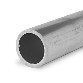 Aluminum 6061-T6 Pipe Schedule 40 3" Nominal, 3.068" ID, 3-1/2" OD, 0.22" Wall, 24" Length