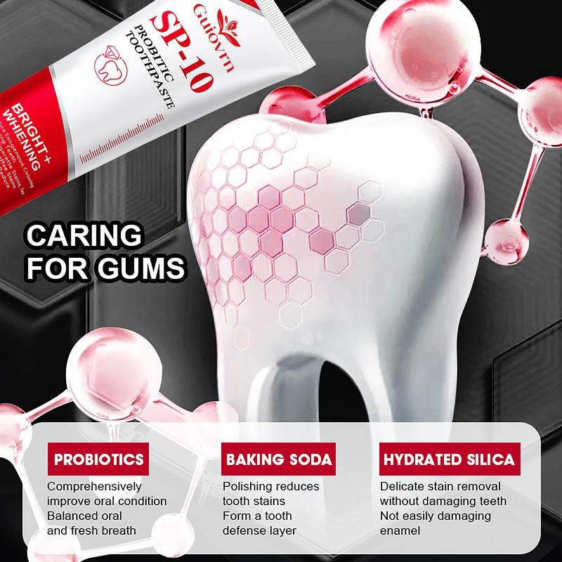 Guiovrn SP-8/SP-10 Toothpaste Oral Health Management, Fresh Breath - Specification: