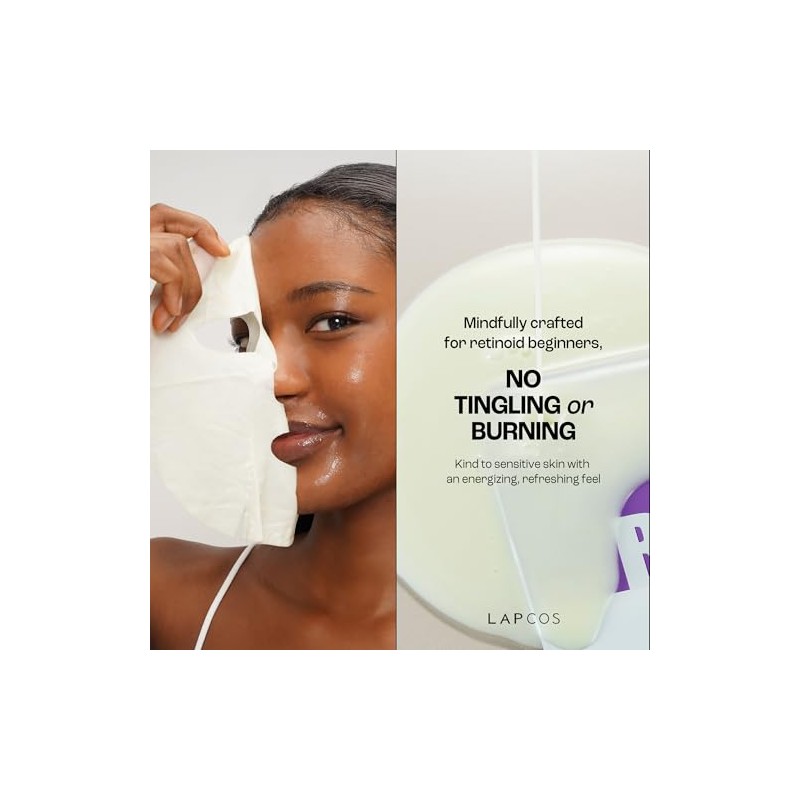 LAPCOS Mascarilla De Resurfacing Retinal - Mascarilla Coreana Para El