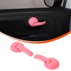 Suitable for Fiat 500 2010-2024 Car Inner Handle Panel Decorative