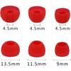 ALXCD Ear Tips Compatible with Beats Studio Buds, S M