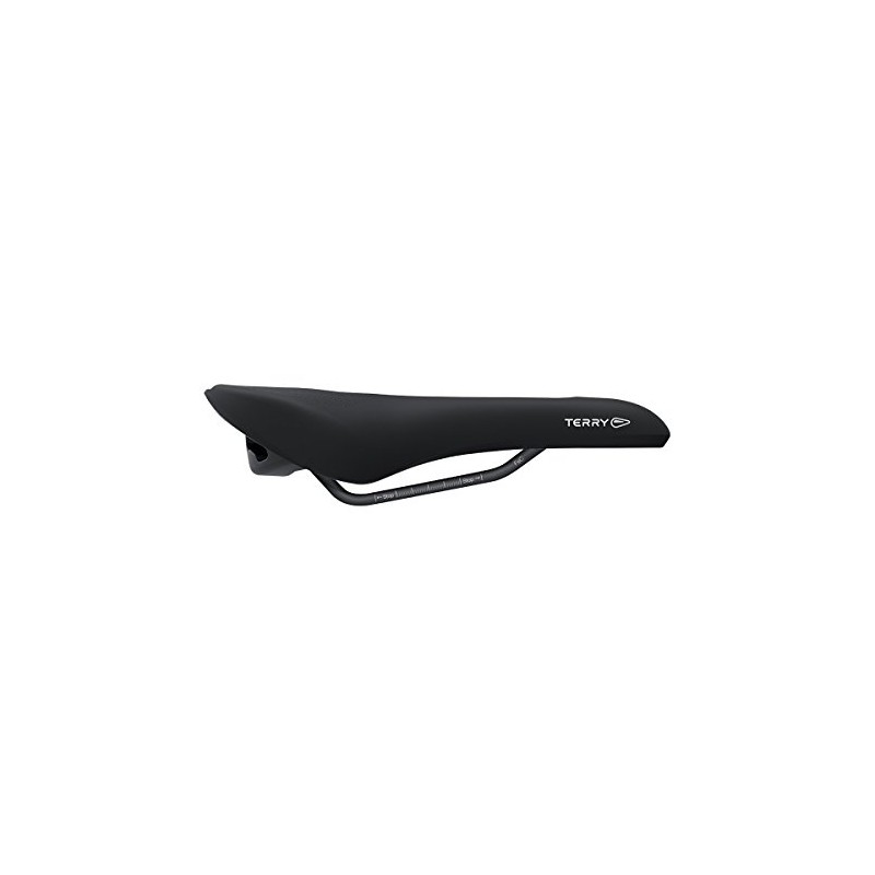 Ergon Figura gel men’s cycling saddle, in black, one size