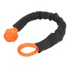 9mm Soft Shackle Recovery Rope 2PCS Orange Portable Lightweight 14