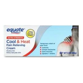 Equate Cream Cool & Heat Analgesico Menthol 10% Importado