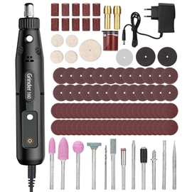 SOBEAU Multifunction Tool Rotary Tool Set with 104 Accessories, 5 Adjustable Speeds, Mini Multifunction Tool Drill 5000-18000rmp, for Drilling, Engraving, Grinding, Polishing