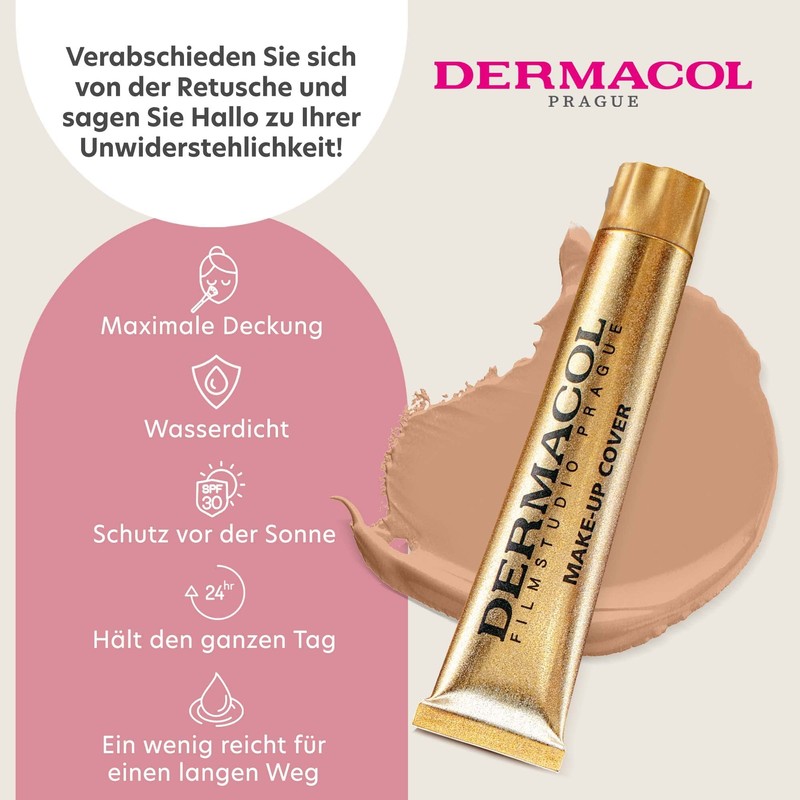 Dermacol - Full Coverage Foundation 13 g, Liquid Makeup Matte