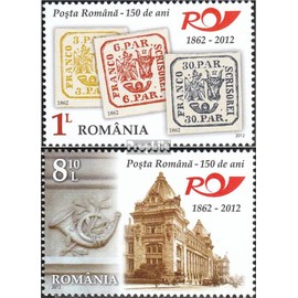 Romania 6651A-6652A (complete.issue.) unmounted mint/never hinged ** MNH 2012 romanian Post (Stamps for collectors) Stamp on stamp