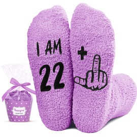 HAPPYPOP 23rd Birthday Old Female Gifts Socks for - Gifts, Socks 23 Gifts, Berd Gifts for 23 Year Old Woman