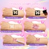 Children's Glitter Tattoo Set, 36 Colours, Waterproof Glitter Tattoos