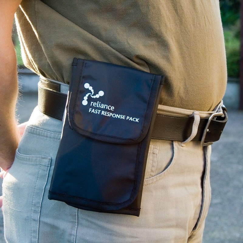 Reliance Medical Reliance Medical Black Fast Response Belt Wallet