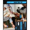 139-Piece Tool Set - Tool Kit with 8V Cordless Drill