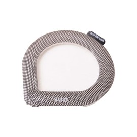 SOO Cool Ring Neck Ring, Neck Cooler, Cooling Sensation, Heatstroke Prevention, Suo 68°F (28°C), New Cool Ring, Black, L