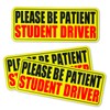 3pcs Student Drive Magnet for Car, Please Be Patient Student