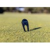 Stinger Golf Products' Sleek Black Golf Divot Tool with Bottle