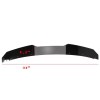 SDeelCase Matt Black Decklid Gurney flap Wing Wickerbill For 10-14