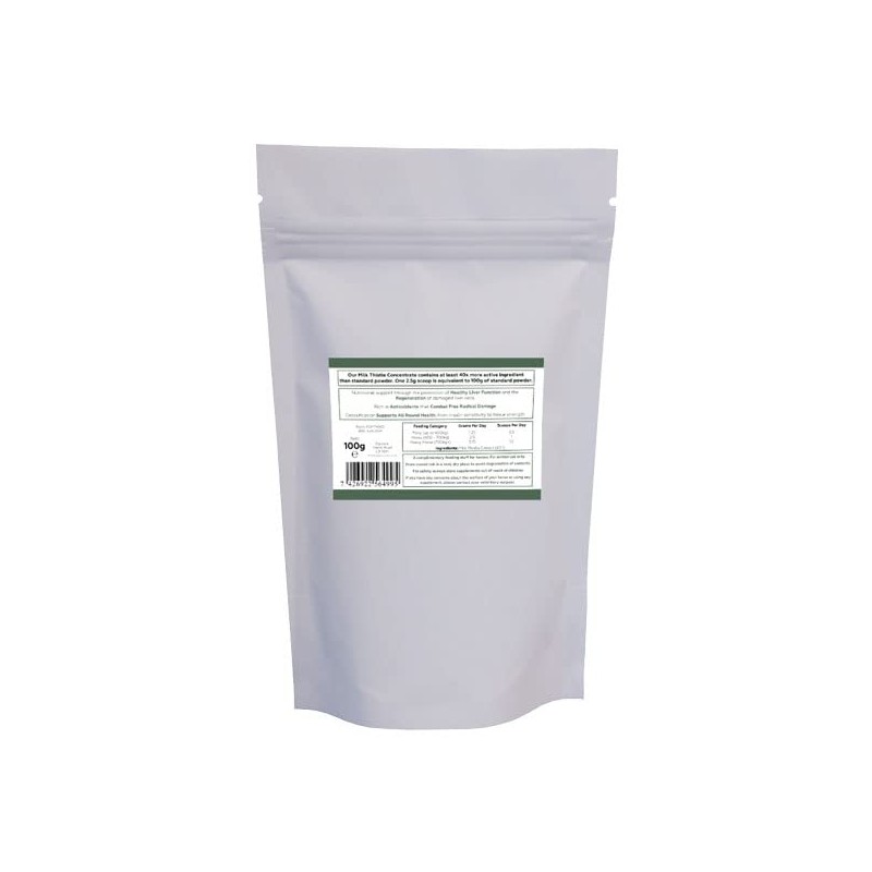 Equicure Milk Thistle 40x Concentrate - Liver Support and Detoxification