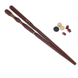 Corrective Chopsticks (How to Hold Correct Chopsticks), Discipline Chopsticks, Children's Chopsticks, Lacquered, Children's Chopsticks (for Elementary School Students), Right Hand, 7.1 inches (18 cm), With Chopsticks, Training, How to Teach, Throat Face 