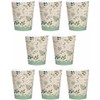 Quickdraw 16 x Christmas Paper Cups Traditional Holly Design Recyclable