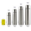 Blumtal Eifel Stainless Steel, Leak-Proof Thermos Flask with Drinking Cup