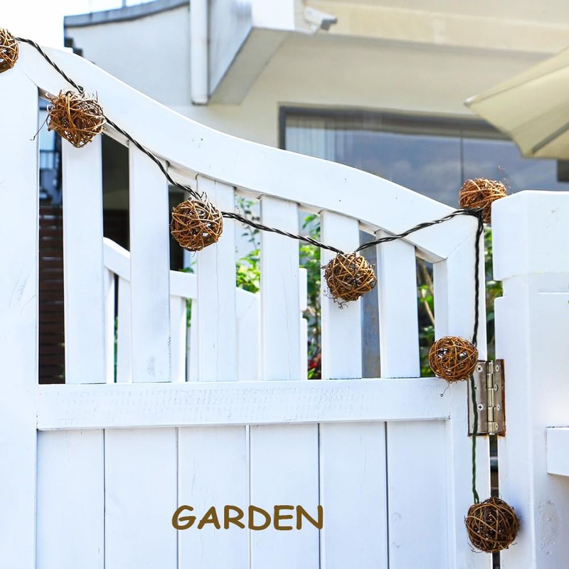 ACRAFT String Lights (Brown Cord)