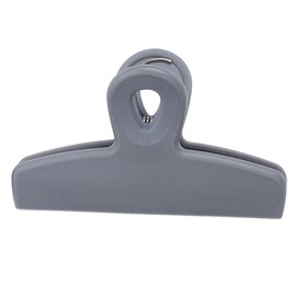 Dura Living 4-Pack Grey Chip Clips for Food Storage – Magnetic Bag Clips with Airtight Seal, Hanging Holes, Durable Food Clips for Kitchen Organization, Snacks, Pantry (5.25-Inch)