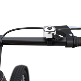 Paliston Bike Bell Bicycle Bell Crisp Sound for Adults Kids Boys Girls Silver