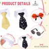 Shyyween 4 Set Tie and Sunglasses Porch Goose Outfits 23"/