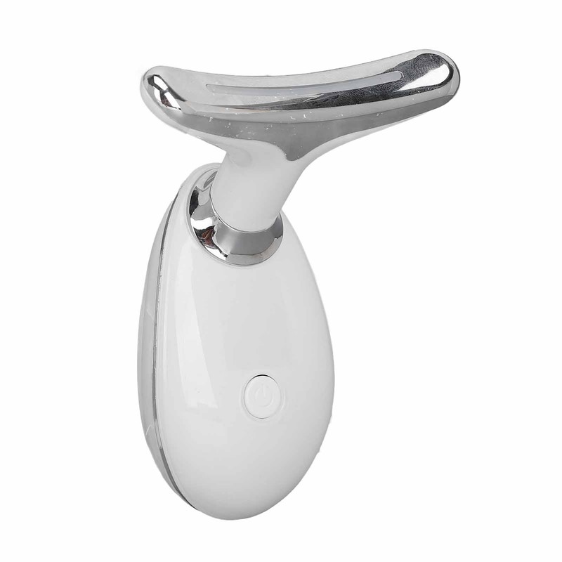 Neck Skin Tightening Lifting Massager Colorful Lights Wrinkle Removal Vibration