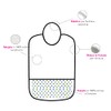 Panini Tessuti, Bib Holder Made of Pure Cotton Terry Cloth