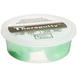 CanDo TheraPutty Standard Exercise Putty, Green: Medium, 50 lb