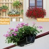 Lconvicely Window Box Liners - Breathable Felt Planter Liners for