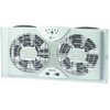 Holmes Dual 8" Blade Twin Window Fan with LED One