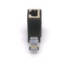 GLHONG Angled RJ45 Ethernet Adapter, 90 Degree RJ45 8P8C Male