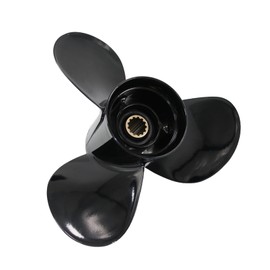 PWCMAN Boat Propeller 11 1/2 X 13 for Suzuki Outboard 35-65HP Motor Engine 13 Tooth Spline Outboard Propellers,3-Blade,RH, 58100-88LB0-019
