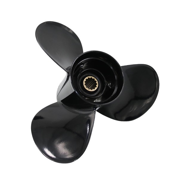 PWCMAN Boat Propeller 11 1/2 X 13 for Suzuki Outboard
