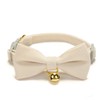 Cute Cat Collars With Bow,Quick Release Safty Buckle with Bells,Soft