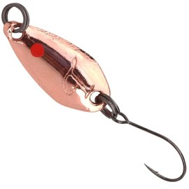Trout Master Incy Spoon 2 cm 2.5 g – Trout Spoon, Colour: Copper/Red