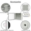 LMioEtool ABS Plastic Dustproof Waterproof IP65 Junction Box Hinged Shell