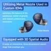 AVIOT TE-W1 Wireless Earbuds, Sound Coaxial 3D System, Adaptive Hybrid
